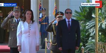 الرئيس السيسى يستقبل رئيسة المجر لبحث الأوضاع فى غزة .. بث مباشر