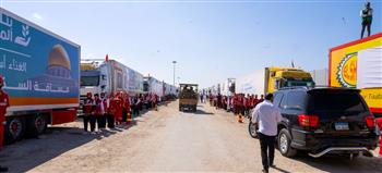   الهلال الأحمر الفلسطيني يعلن إدخال 40 شاحنة مساعدات إلى شمال غزة