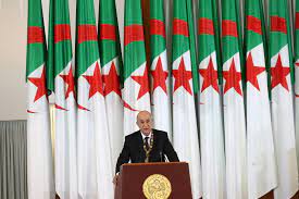 الرئيس الجزائري يجدد دعم بلاده لكفاح الشعب الفلسطيني وقضيته العادلة