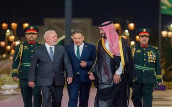 ولي العهد السعودي يستقبل رئيس جمهورية البرازيل