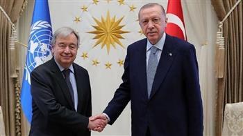 خلال اتصال هاتفى .. أردوغان يدعو جوتيريش لمحاسبة إسرائيل على جرائمها فى غزة