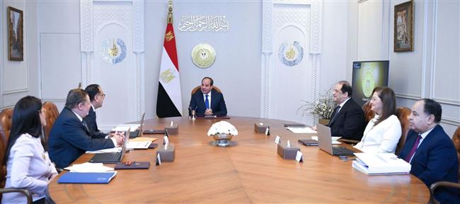 الرئيس السيسى يتابع مستجدات الوضع الاقتصادى فى ضوء التطورات الإقليمية والدولية