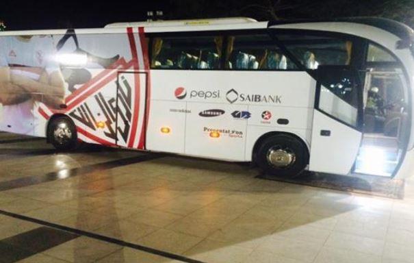 الدوري المصري.. حافلة الزمالك تصل ستاد السلام استعدادا لمواجهة فيوتشر 