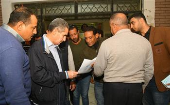 محافظ الغربية يستكمل جولاته الميدانية لمتابعة التجهيزات بالمقرات الانتخابية بالمحلة و سمنود