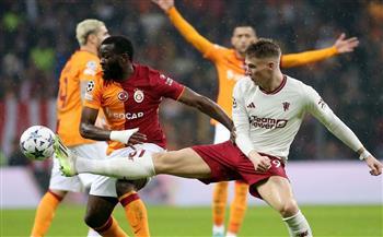 دوري أبطال أوروبا.. تعادل مانشستر يونايتد وجالطة سراي 3-3