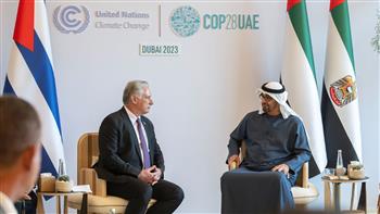   رئيسا الإمارات وكوبا يبحثان تعزيز التعاون الثنائي