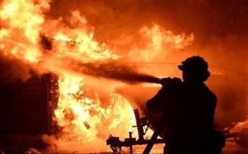   الاحتلال يضرم النيران في المحال التجارية ببلدة دير شرف في نابلس