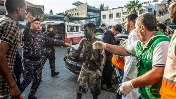 الدفاع المدني بغزة: استهداف بوابة مستشفى الشفاء يؤكد أن الاحتلال دموي