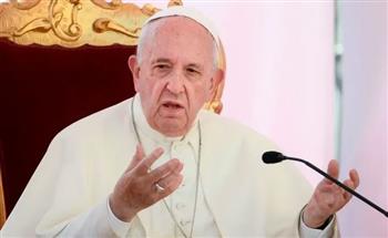   البابا فرنسيس: يجب التوقف عن الحرب الدائرة في الشرق الأوسط