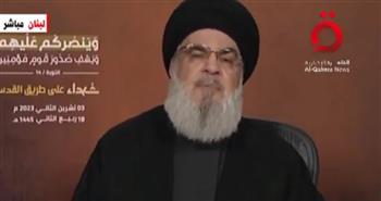   حسن نصر الله: شهداء غزة الآن بجوار الرسول.. فيديو
