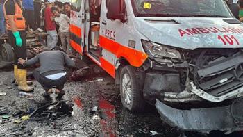   الجيش الإسرئيلي يعلن استهداف سيارة إسعاف "استخدمتها حماس"