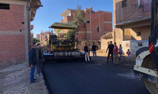 بتكلفة 6.5 مليون جنيه.. رصف المرحلة النهائية بشارع "مسجد الفتح" بكفر الشيخ