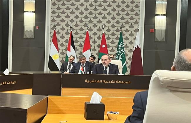 بمشاركة سامح شكري.. بدء اجتماع وزراء خارجية عرب مع "بلينكن" في الأردن