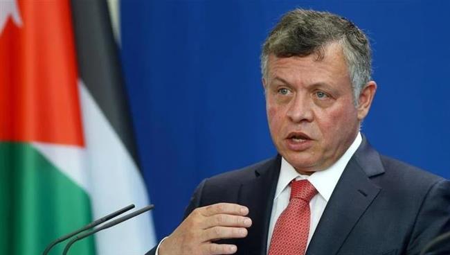 العاهل الأردني لوزير خارجية أمريكا: السبيل الوحيد لإنهاء الصراع الفلسطيني الإسرائيلي "حل الدولتين"