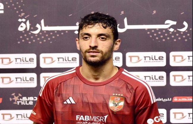 الدوري المصري.. "طاهر" رجل مباراة الأهلي والمقاولون العرب