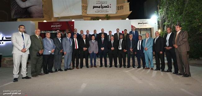 الحملة الرسمية للسيسي تستقبل وفداً من النقابة العامة للعاملين بالخدمات الصحية