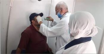   الكشف على 1230 مواطنًا بالقافلة الطبية المجانية بقرية الصفين بكفر شكر