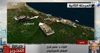 سمير فرج: إسرائيل استخدمت جميع أنواع الأسلحة ضد المدنيين في قطاع غزة