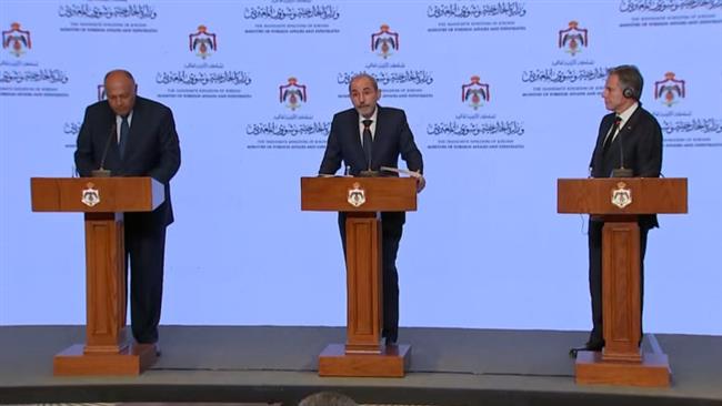 وزير خارجية الأردن يطلع عددا من نظرائه على مجريات اجتماع عمان بشأن غزة