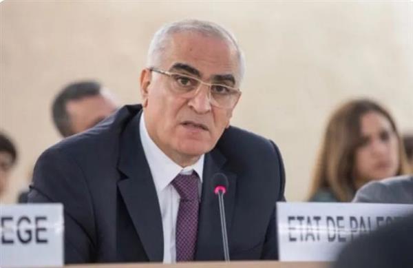 مندوب فلسطين في الأمم المتحدة: الذي له حق الدفاع عن النفس هو من يقع تحت الاحتلال