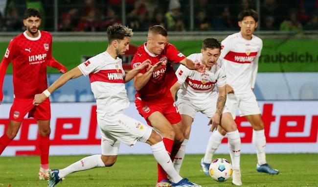 الدوري الألماني.. هايدنهايم يفوز على شتوتجارت بهدفين نظيفين