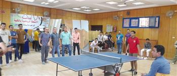   جامعة سوهاج تنظم بطولة تنس الطاولة بمشاركة ١٤٤ طالب وطالبة