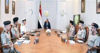   الرئيس السيسى يتابع جهود تعزيز وتطوير قطاع التصنيع العسكرى