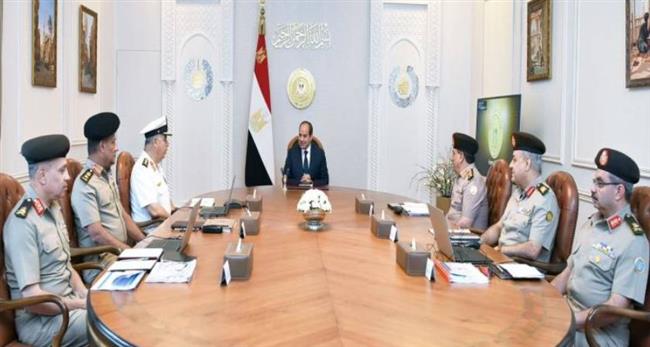 الرئيس السيسى يتابع جهود تعزيز وتطوير قطاع التصنيع العسكرى