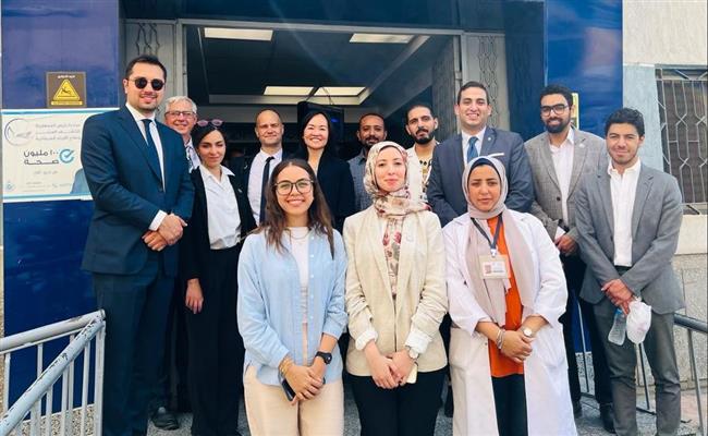 "سويدش كير" يزور منشآت هيئة الرعاية الصحية في  بورسعيد لبحث سبل التعاون