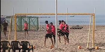 مصايف الإسكندرية: شاطئ سيد درويش يستقبل معسكر تدريب منتخب كرة القدم الشاطئية