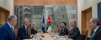   ملك الأردن يؤكد ضرورة العمل على حل شامل للقضية الفلسطينية