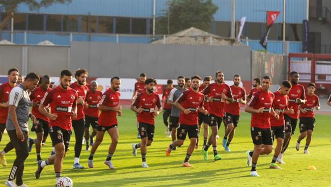 الدوري المصري.. الأهلي يختتم استعداداته لمباراة سيراميكا