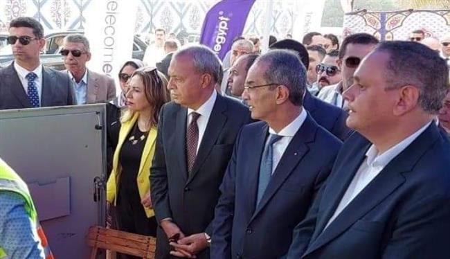 تزويد 77 قرية بـ كابلات الألياف الضوئية لتوفير خدمات الإنترنت للمواطنين بالقليوبية