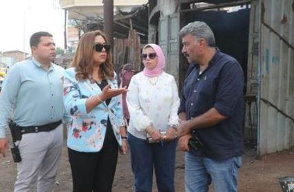 محافظ دمياط تستكمل جولتها بتفقد سوق الجملة بالشهابية 