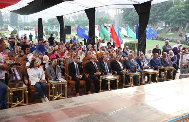 وزيرة التضامن ورئيس جامعة المنصورة محافظ الدقهلية يطلقون مارثون جري لتدشين مبادرة “يالا كفالة”