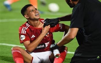 الدوري المصري.. الأهلي يعلن تطورات حالة "رضا سليم" بعد الجراحة