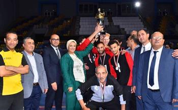   "الشباب والرياضة": مصر تتوج ببطولة الأهرامات الدولية لكرة الهدف للمكفوفين