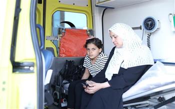   الصحة: وصول مجموعة من الأشقاء الفلسطينيين المصابين في أحداث غزة للعلاج بمصر 