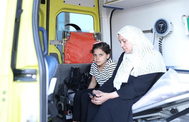 الصحة: وصول مجموعة من الأشقاء الفلسطينيين المصابين في أحداث غزة للعلاج بمصر 