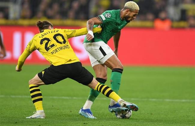 دوري أبطال أوروبا.. بروسيا دورتموند يحقق انتصارا ثمينا على نيوكاسل 2-0 