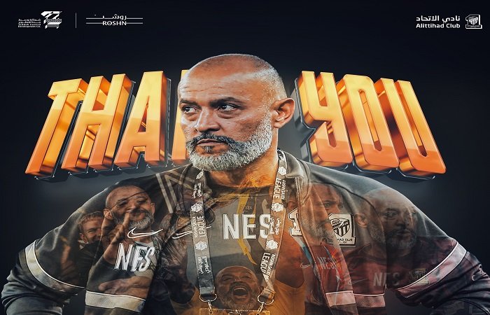 دوري روشن.. اتحاد جدة يعلن إقالة نونو سانتو من تدريب الفريق رسميا