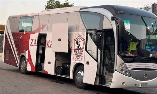 كأس مصر.. وصول حافلة الزمالك إلى استاد القاهرة استعدادا لمواجهة بيراميدز