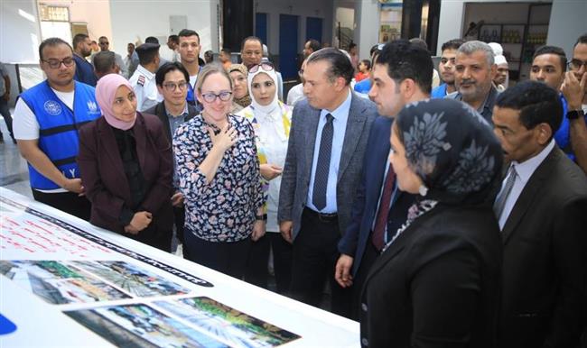 البنك الدولي والمكتب التنسيقي لبرنامج التنمية المحلية بصعيد مصر يتفقدون المشروعات المنفذة بسوهاج