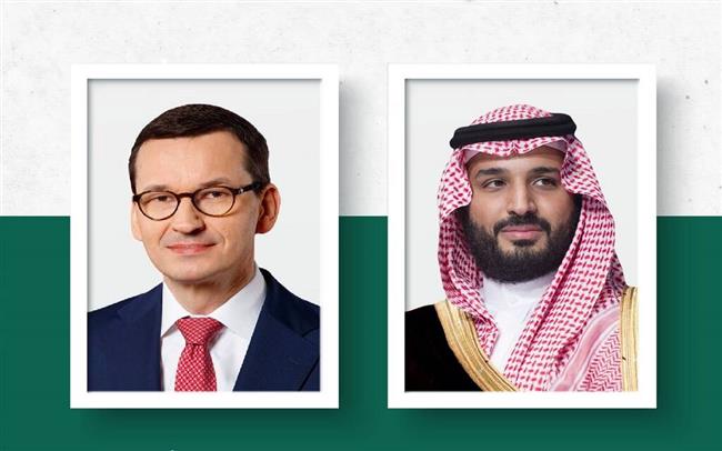 "بن سلمان" ورئيس الوزراء البولندي يبحثان العلاقات الثنائية والتطورات الإقليمية والدولية