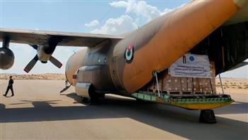   وصول طائرة مساعدات سعودية إلى مطار العريش تمهيدا لدخولها إلى غزة