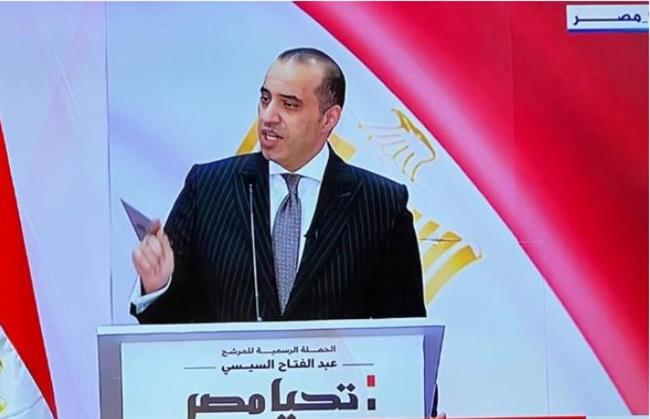 المستشار محمود فوزي: رؤية المرشح عبدالفتاح السيسي جامعة طموحة تضمن الحياة الكريمة