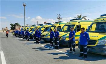   الصحة: وصول مجموعة من الأشقاء الفلسطينيين المصابين في أحداث غزة للعلاج بمصر 