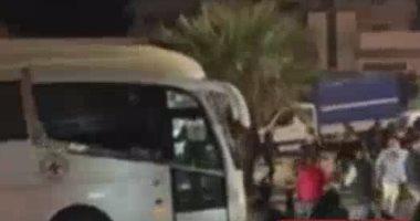 القاهرة الإخبارية: وصول حافلة تقل عددا من الأسرى المحررين إلى رام الله