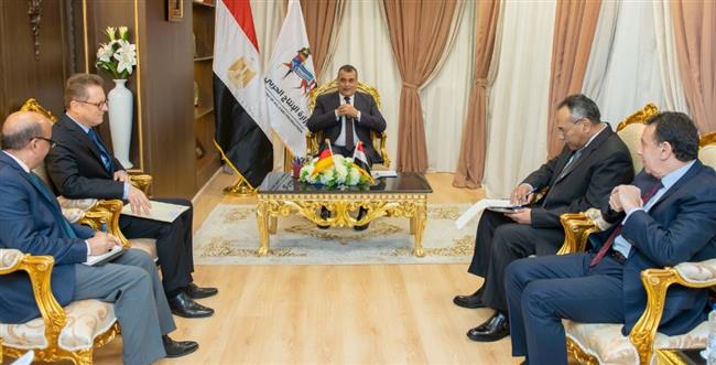 وزير الإنتاج الحربى يستقبل سفير ألمانيا لبحث سبل تعزيز التعاون المشترك