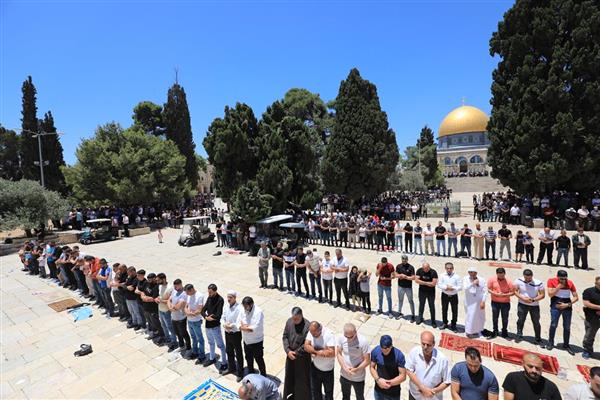 3500 فلسطيني فقط يؤدون صلاة الجمعة بالأقصى بسبب إجراءات الاحتلال الإسرائيلي